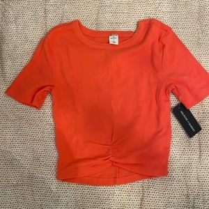 melrose and market orange shirt!